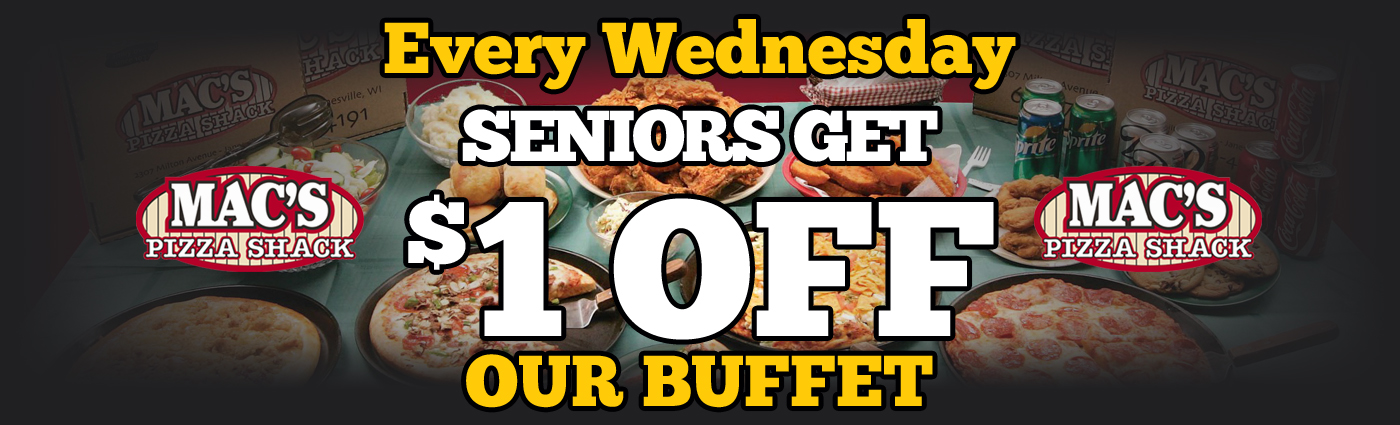 Seniors $1-Off-Buffet